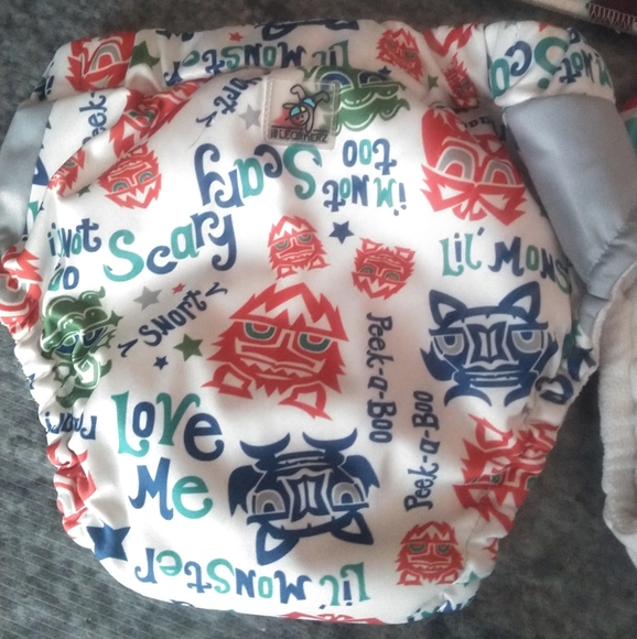 1 Lil learnerz little monsters size large - Picture 2 of 4